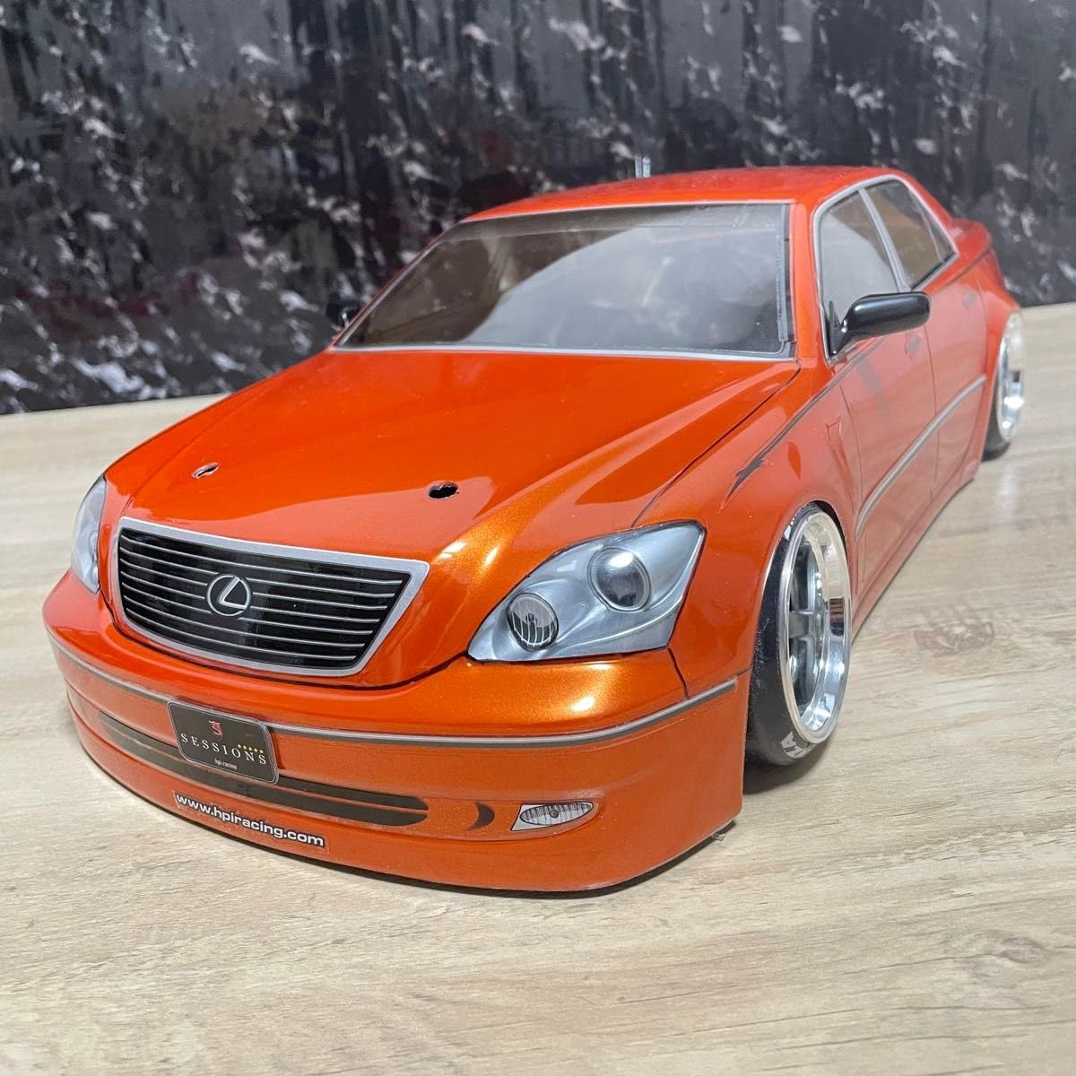 Amazon.co.jp: セルシオ ドリフト 1/10 ラジコン ボディ rc レクサス