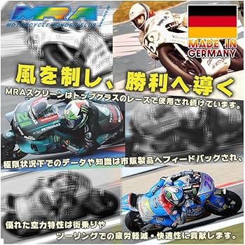 Amazon | MRA(エムアールエー) スクリーン レーシング スモーク ZX-14R