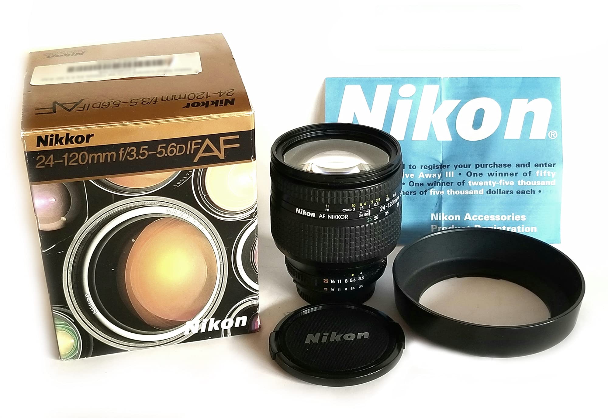 Amazon.com : Nikon AF Zoom-Nikkor 24-120mm f/3.5-5.6D IF (5.0X
