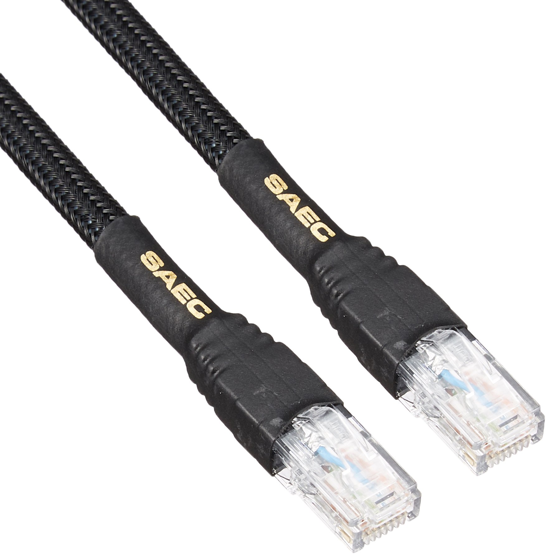 Amazon.co.jp: SAEC オーディオ用 LANケーブル 1本 1.2m SLA500-1.2