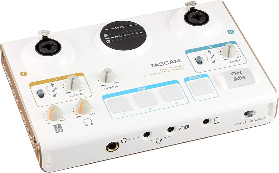 Amazon | TASCAM(タスカム) MiNiSTUDIO CREATOR US-42W ポッドキャスト
