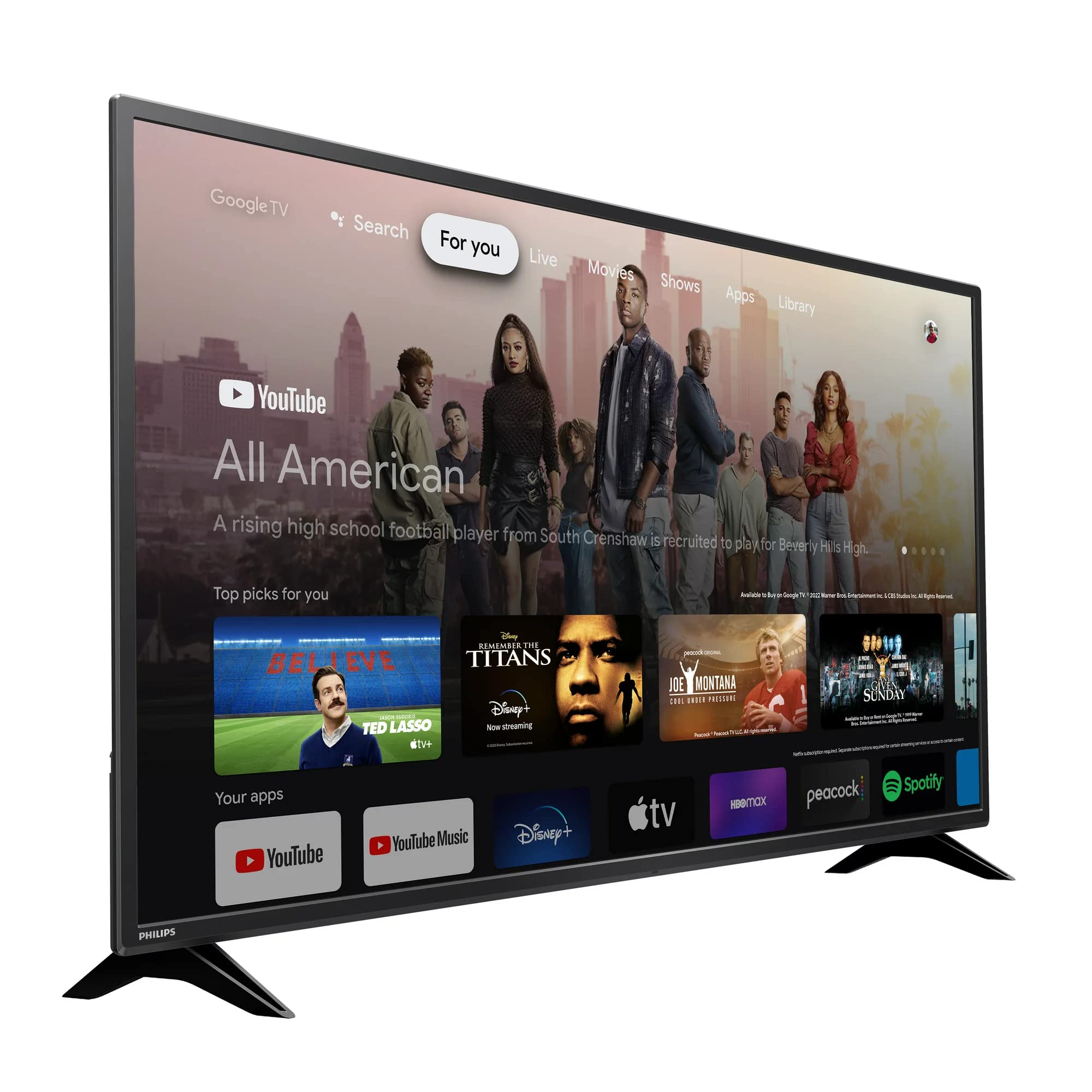 Amazon.com: Philips 55-Inch Class 4K 2160p Smart LED TV HDR Game
