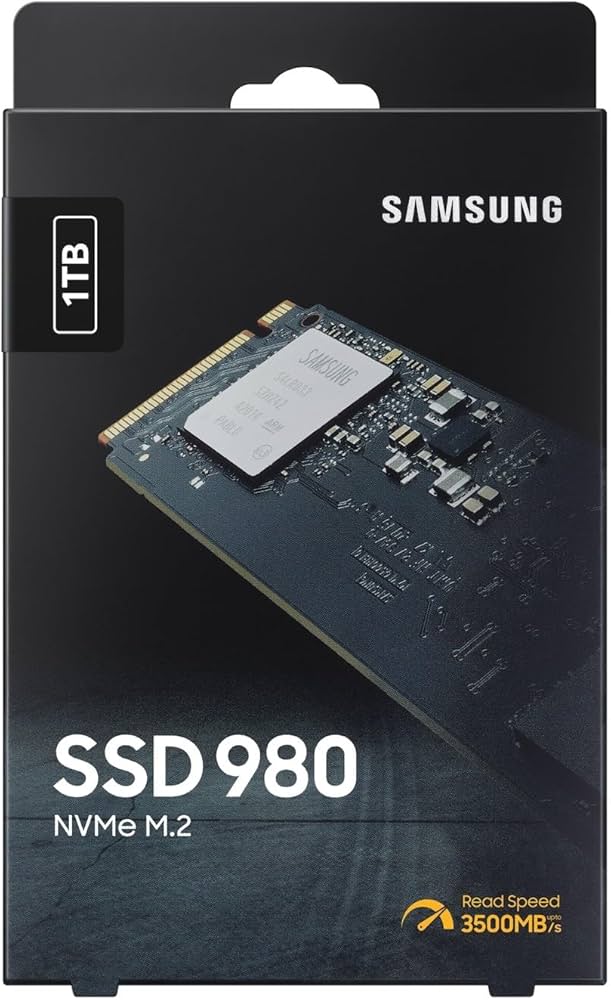 Amazon.com: Samsung 980 1TB PCIe 3.0 (up to 3,500 MB/s) NVMe M.2