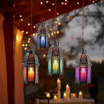 Amazon.com: DECORKEY Set of 2 Vintage Large Decorative Moroccan