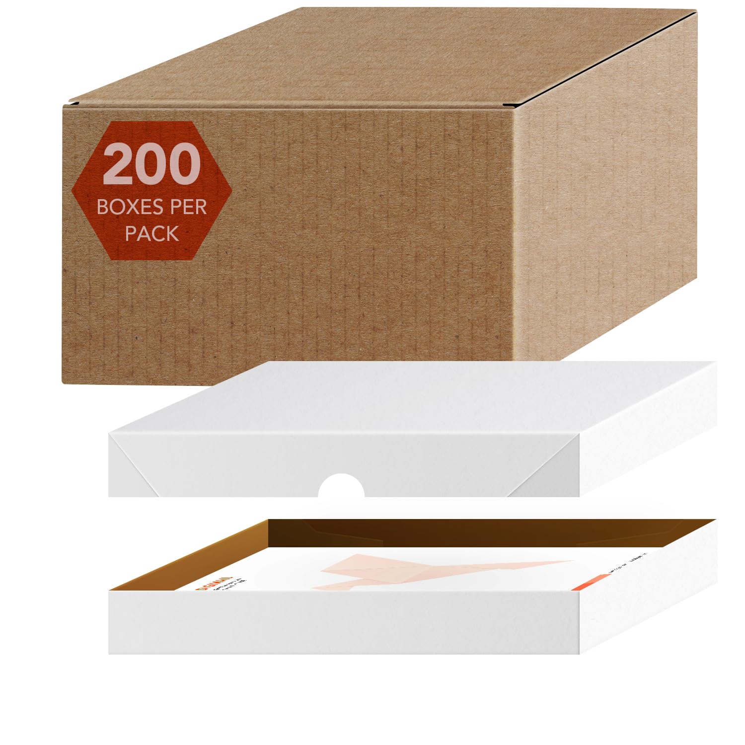 Amazon.com: White Letterhead Folding Box - Thick and Sturdy