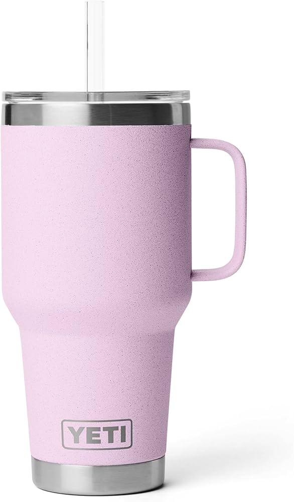 Amazon.com: YETI Rambler 35 oz Tumbler with Handle and Straw Lid