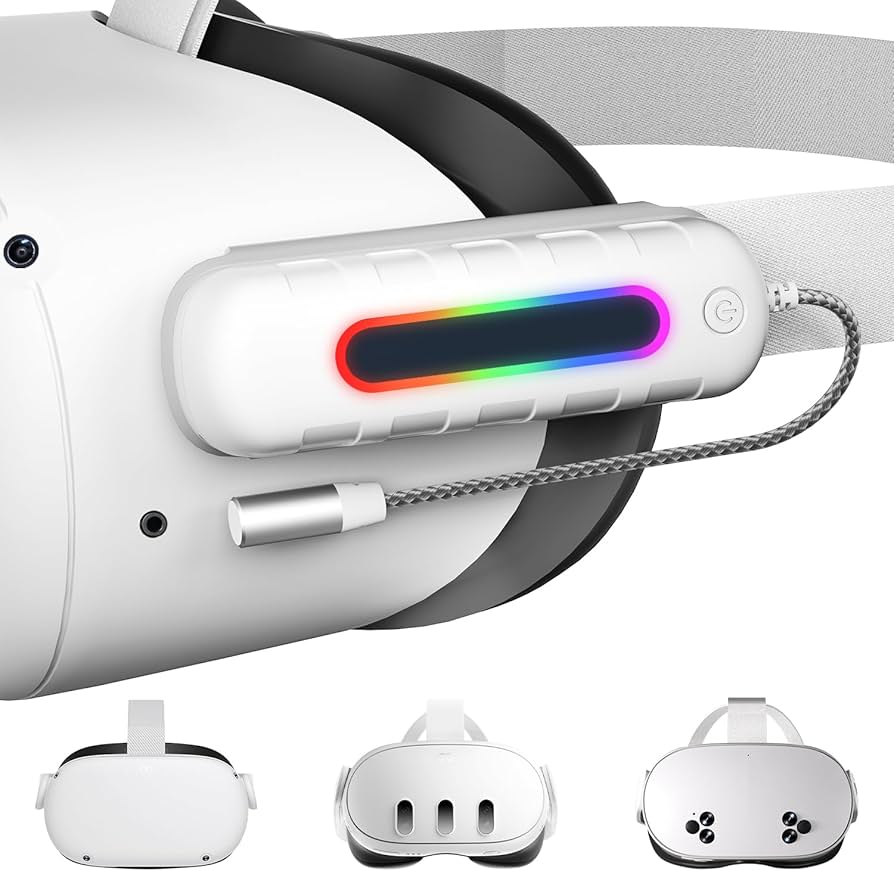 Amazon.com: Saqico Battery Pack for Meta Quest 2/3/3s, 5000mAh