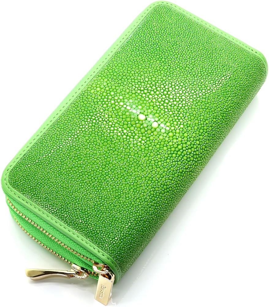 Amazon | [レヴェッタ] エイ革 長財布 ダブルラウンドファスナー