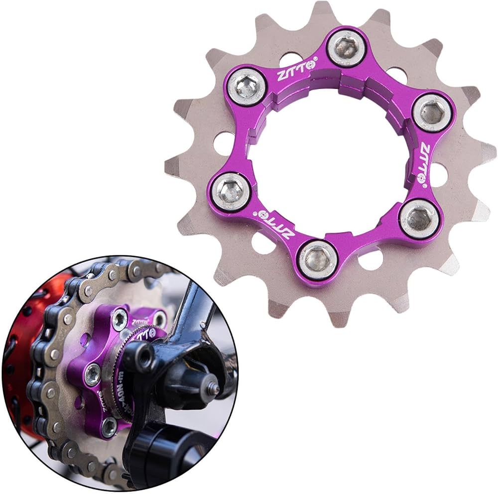 Amazon | Dickly シングルスピードカセットコグ、自転車フリーホイール