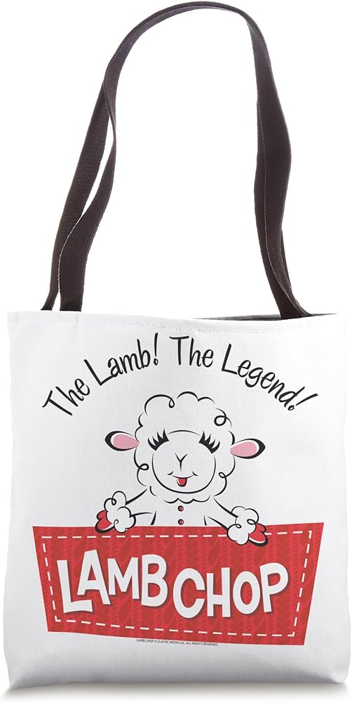 Amazon.com: Lamb Chop Legend Tote Bag : Clothing, Shoes & Jewelry