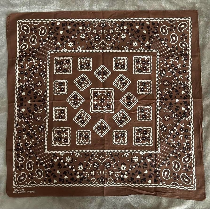 Amazon.co.jp: 60s' 70s' USA製 バンダナ ヴィンテージ クッキー柄