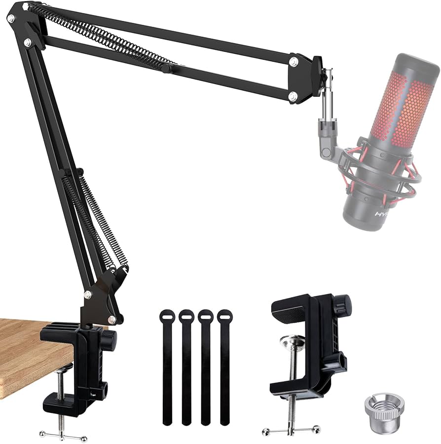 Amazon.com: QuadCast Boom Arm, Mic Arm for Blue Yeti HyperX