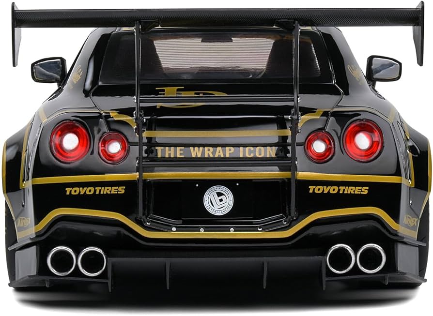 Amazon | ソリド 1/18 日産 GT-R R35 リバティーウォーク JPS 2022