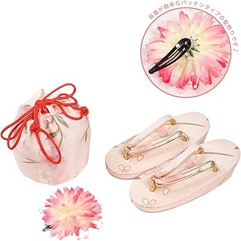 Amazon | [KYOETSU] [キョウエツ] 七五三 3歳 着物 セット 女の子