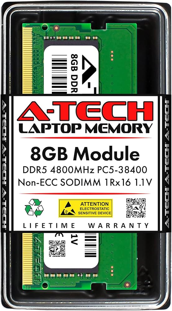 Amazon.co.jp: A-Tech 8GB RAM Crucial CT2K8G48C40S5 | DDR5 4800 MHz
