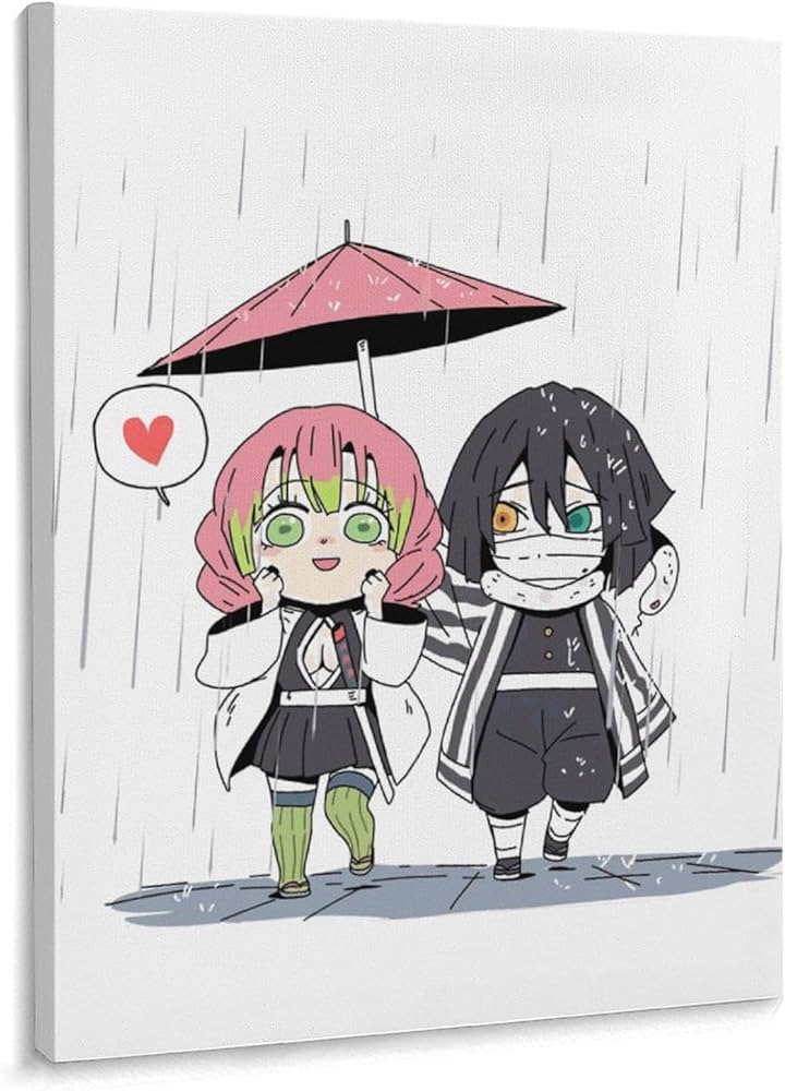 Amazon.co.jp: アートパネル 鬼滅の刃 甘露寺 蜜璃 伊黒 小芭内 装飾画