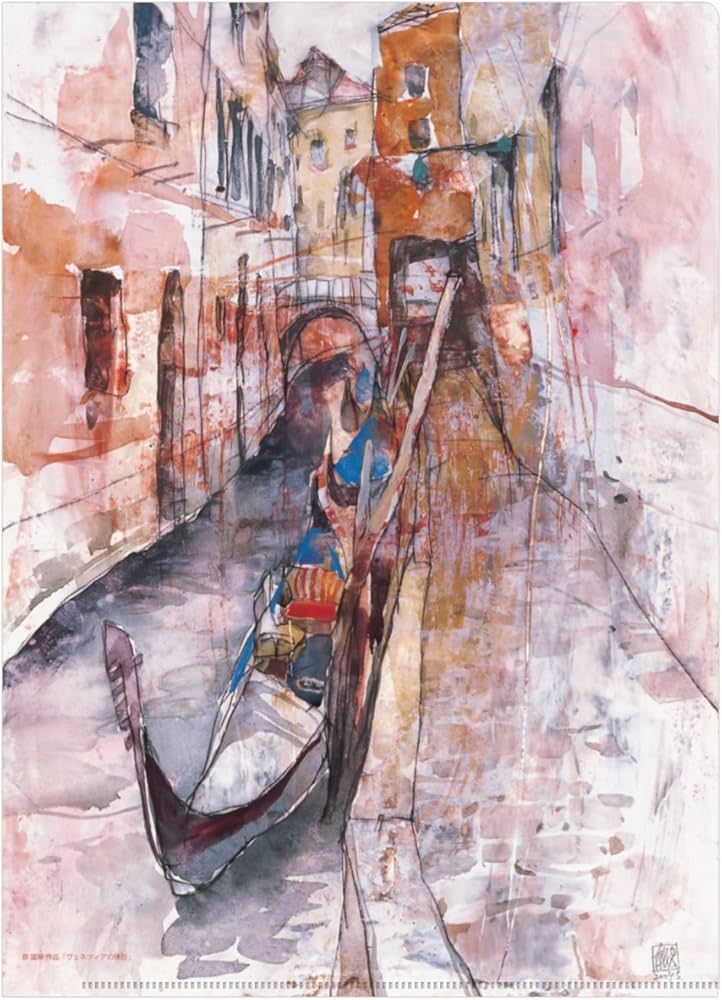 Amazon | 【蔡國華 Cai guo-hua 絵画「ベネツィアの休日」】アート