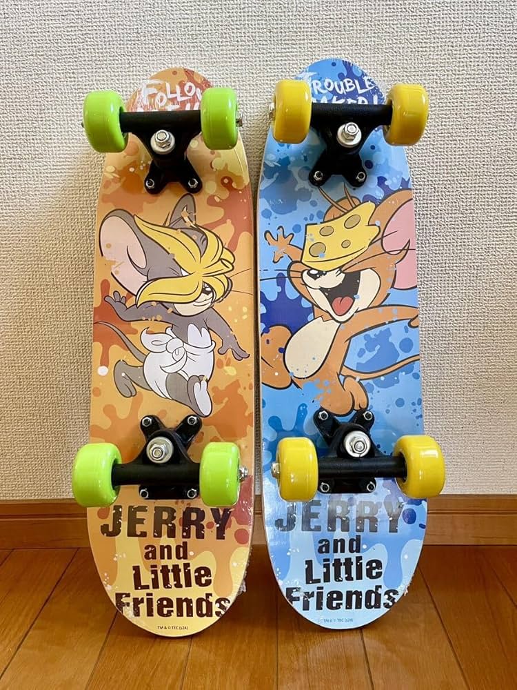 Amazon | トムとジェリー スケートボード スケボー タフィ 全2種セット