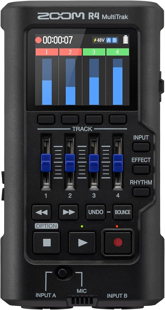 Amazon.com: Zoom R4 MultiTrak SD Recorder and USB Audio Interface