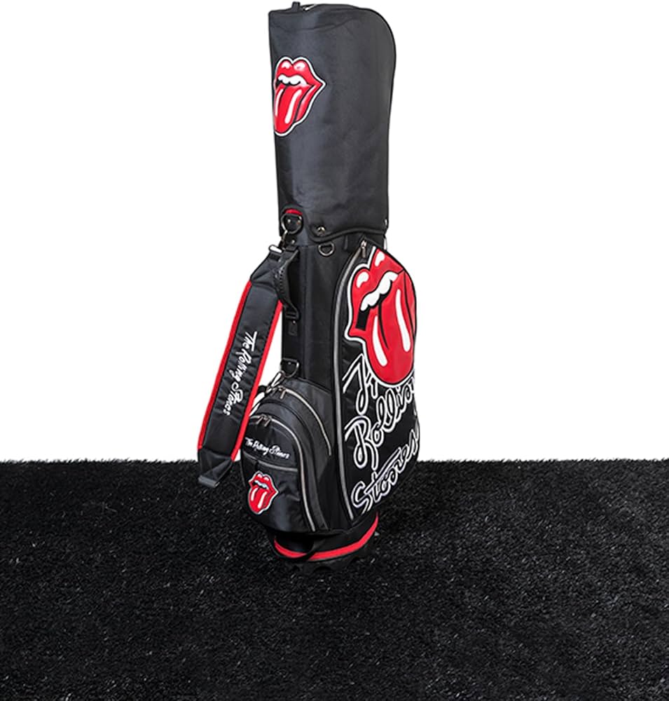 Amazon | The Rolling Stones 公式 Red Lick キャディバッグ | バック