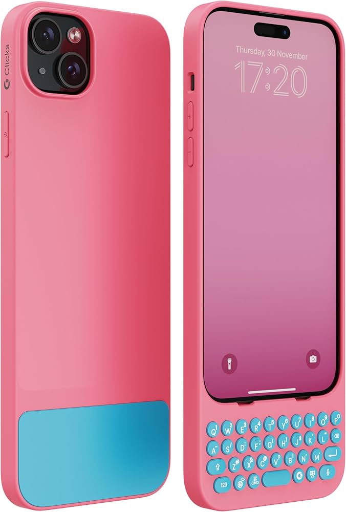 Clicks Keyboard for iPhone 15 Plus – Keyboard Case for Premium