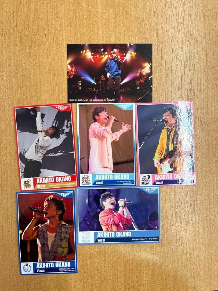 Amazon.co.jp: 岡野昭仁さんチップスカード6枚／ポルノグラフィティ