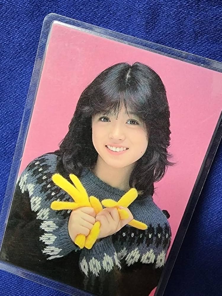 Amazon.co.jp: 中森明菜 80年代昭和レトロ ブロマイド 研音