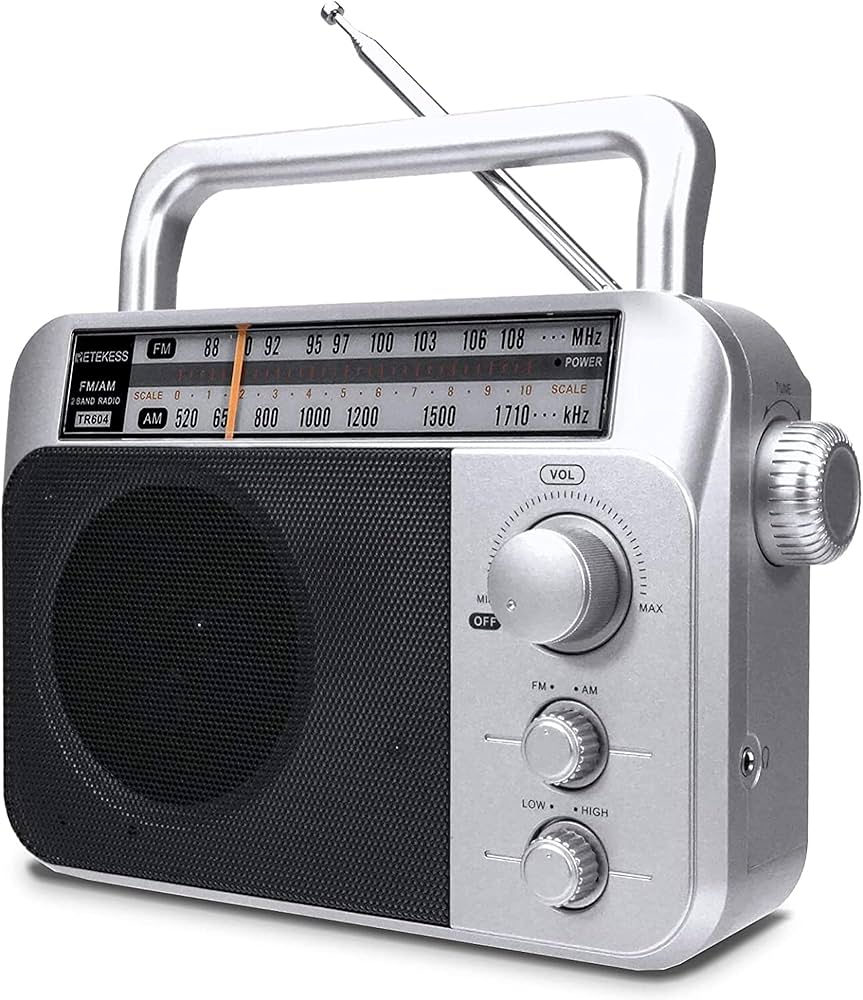 Amazon.com: Retekess TR604 AM FM Radio Portable Transistor Analog