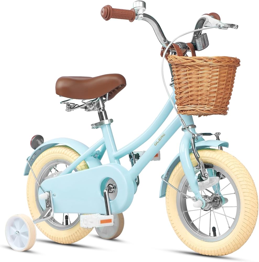 Amazon.com : Glerc ‎Little Molly 12 Inch Kids Bike, Retro Cruiser