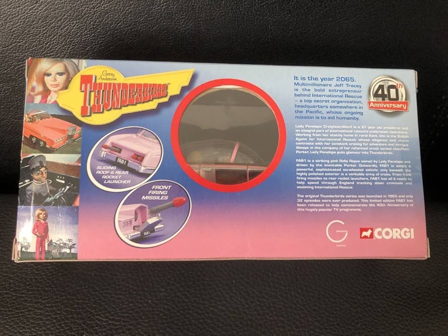 Amazon.co.jp: 品 CORGI コーギー サンダーバード40周年限定メタリック