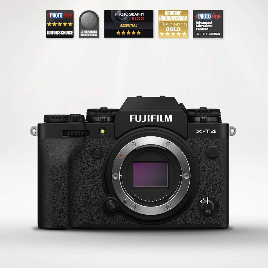 Amazon.com : FUJIFILM X-T4 Systemkamera (26,1 Megapixel, X-Trans