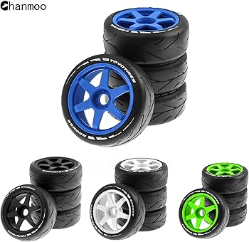 Amazon | Chanmoo 1/8 RCオンロードタイヤとハードプラスチック