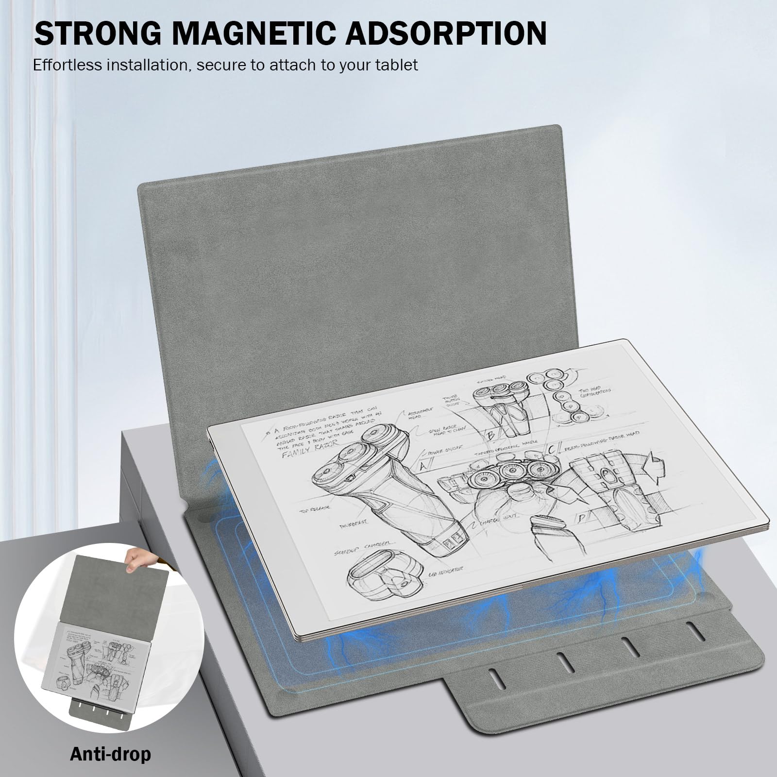 Amazon.co.jp: MoKo Remarkable Paper Pro 2024 11.8インチ用ケース