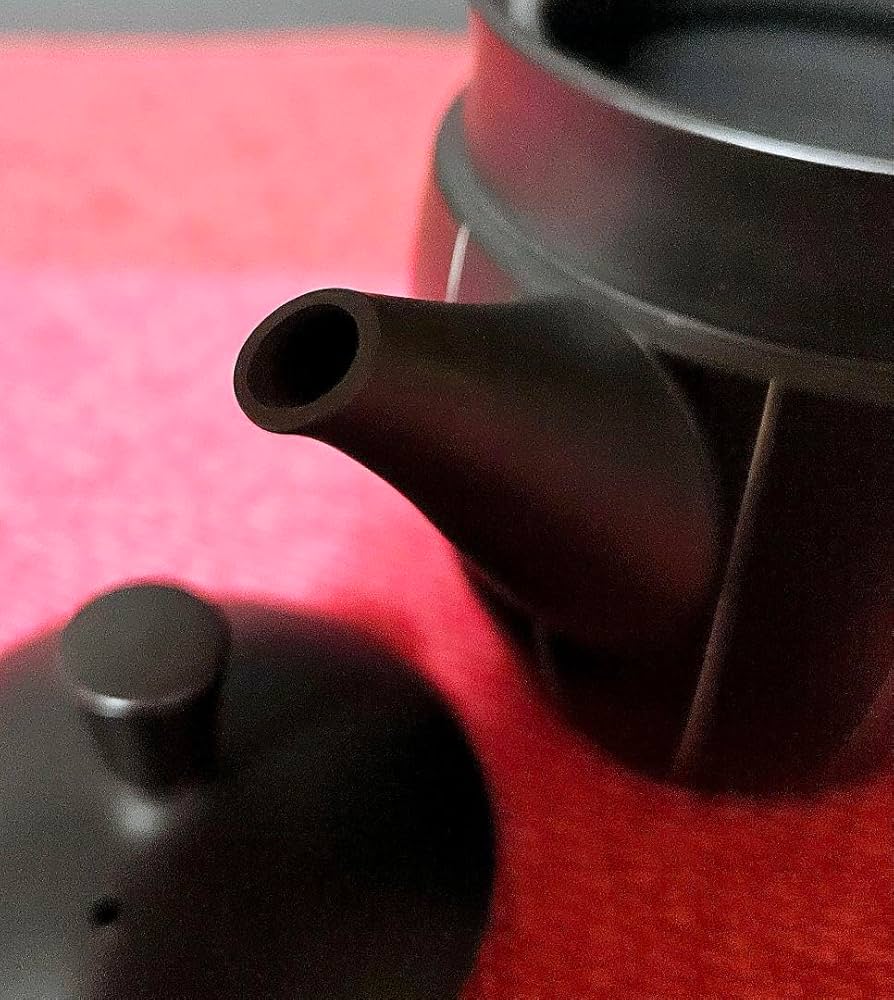Amazon | 常滑焼 名工 柴田好明 作 黒泥茶注 急須 煎茶急須 常滑茶注