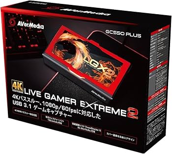 Amazon | AVerMedia USB端子 usb Live Gamer EXTREME 2 GC550 PLUS [4K