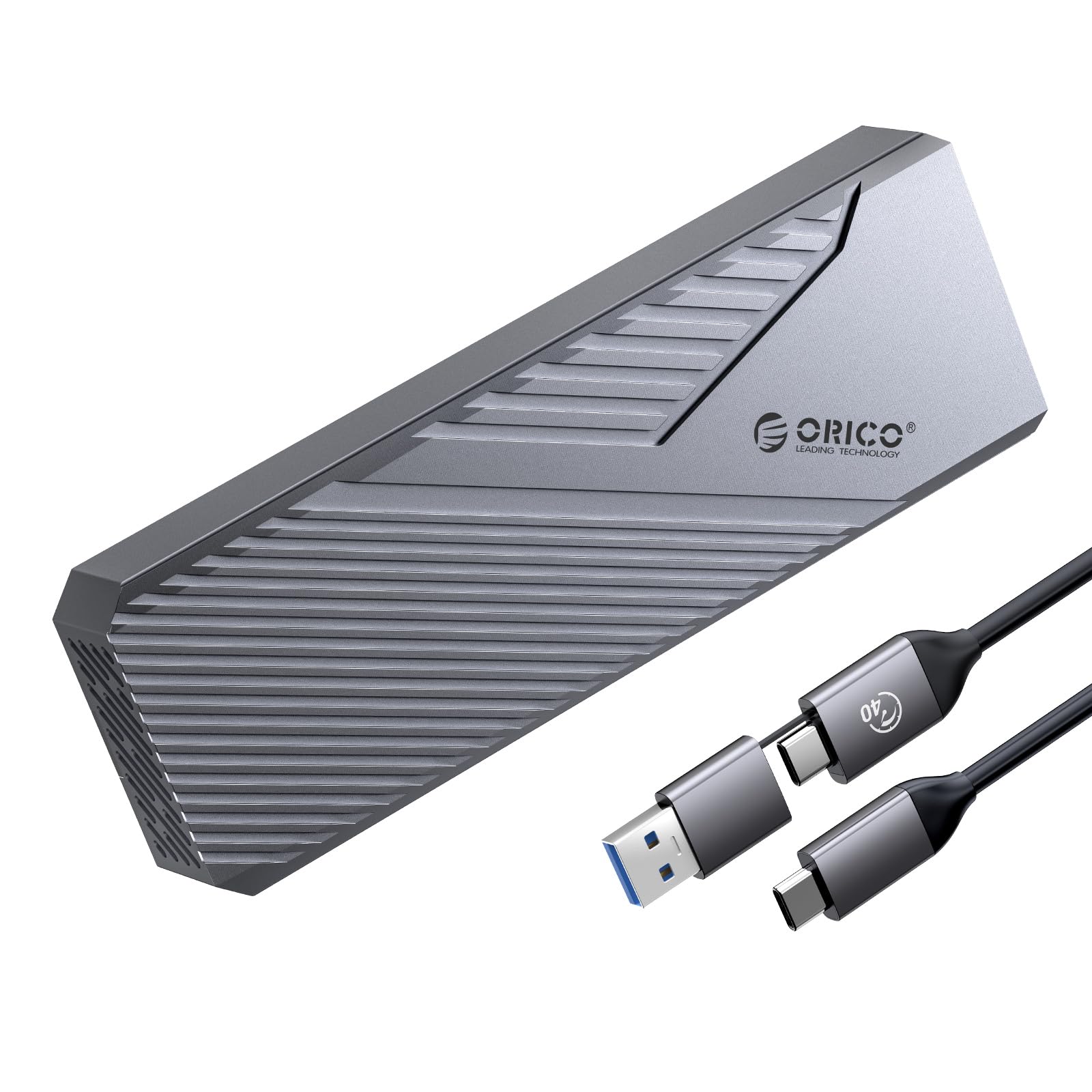 Amazon.com: ORICO 40Gbps M.2 NVMe SSD Enclosure with Built-in