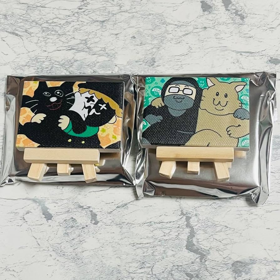 Amazon.co.jp: TOP4 ミニキャンバスボード 可哀想に! キヨ レトルト