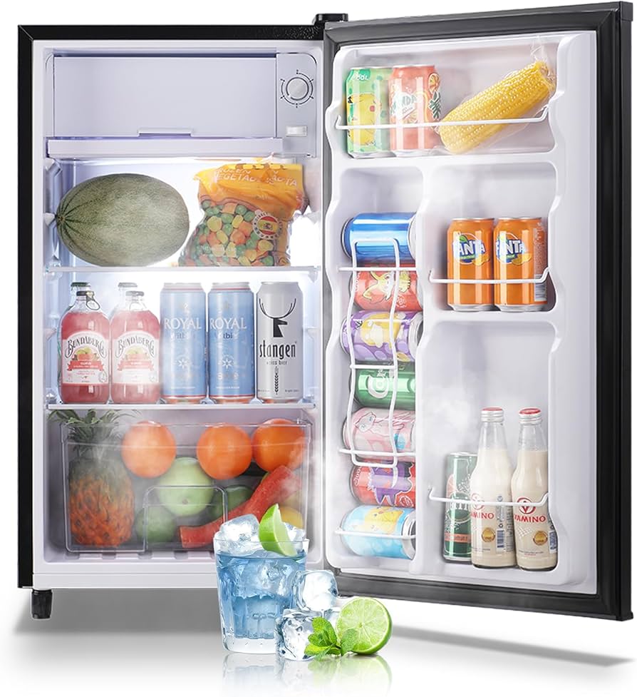 Amazon.com: WANAI Compact Refrigerator 3.2 CU.FT Mini Fridge with