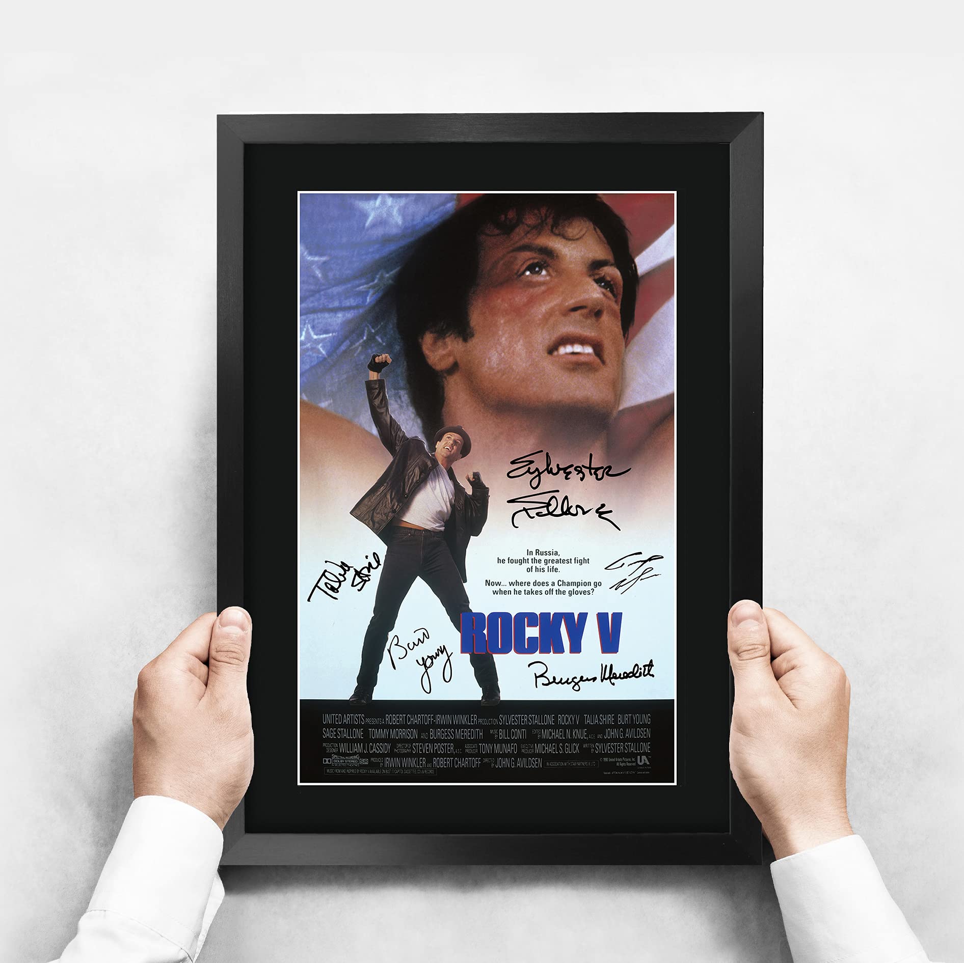 Amazon.co.jp: HWC Trading Rocky 5 シルベスター スタローン 40.6 x