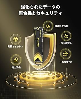 Amazon | ORICO IG740PRO 2TB 産業用内蔵SSD - PCIe 4.0 M.2 NVMe 2280