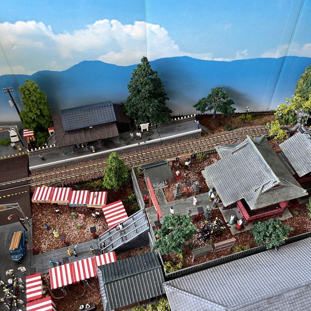 Amazon.co.jp: 少年時代 ジオラマ 完成品 Nゲージ 車両3台付き : ホビー