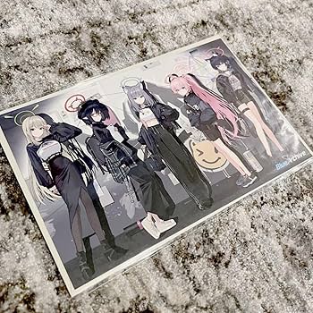Amazon.co.jp: ブルアカ 韓国限定 peer コラボ ポストカード : おもちゃ