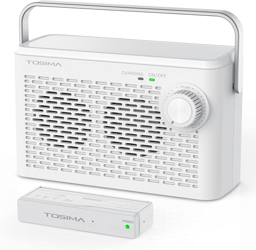 Amazon.com: Tosima TV-8000W Wireless TV Speakers for Hard of