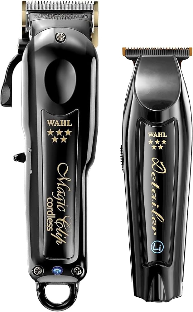 Amazon.com: Wahl Professional Cordless Barber Combo, Magic Clip