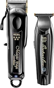 Amazon.com: Wahl Professional Cordless Barber Combo, Magic Clip