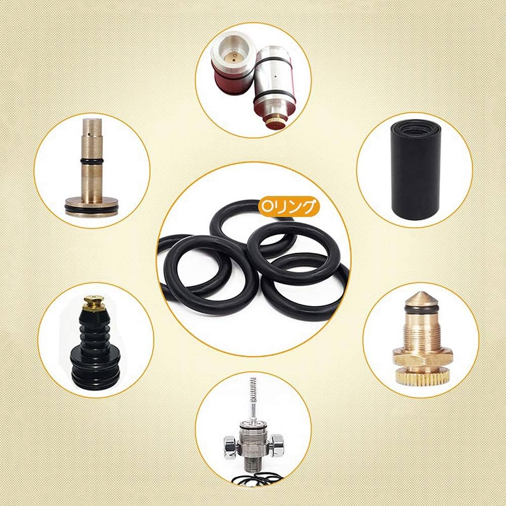 Amazon | Oリング 279pcs セット オーリングセット ゴム製 18種類 耐油