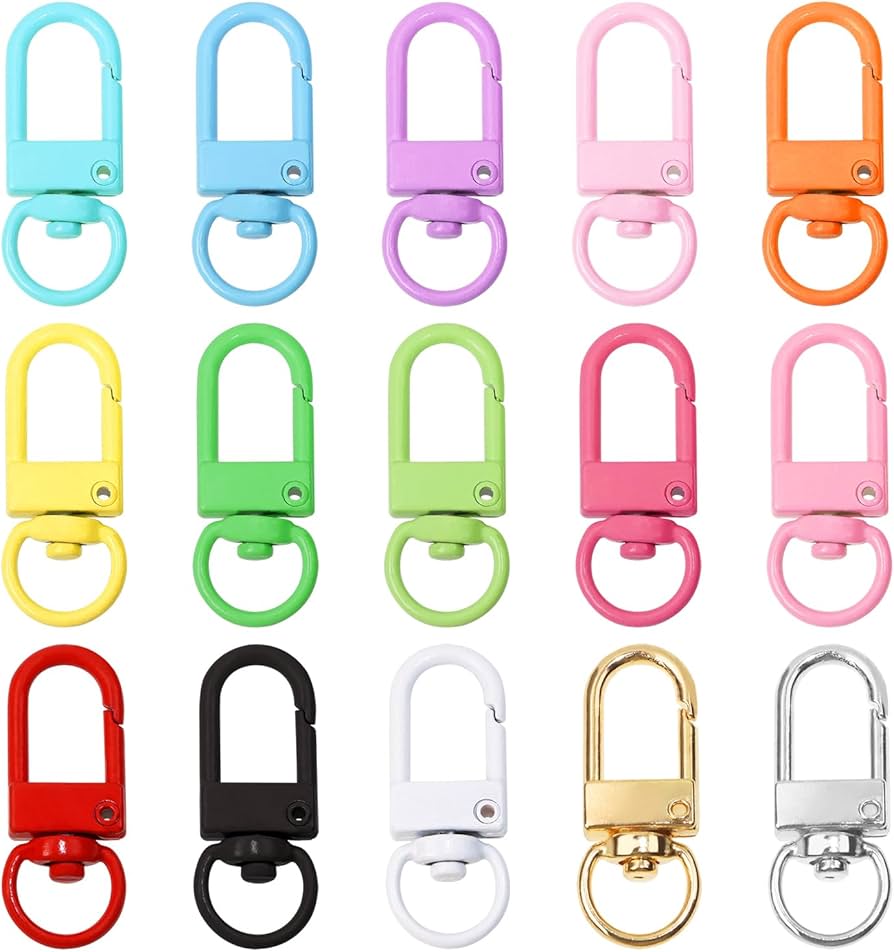 Amazon.com: Tupalizy 45PCS Small Metal Lobster Claw Clasps Lanyard