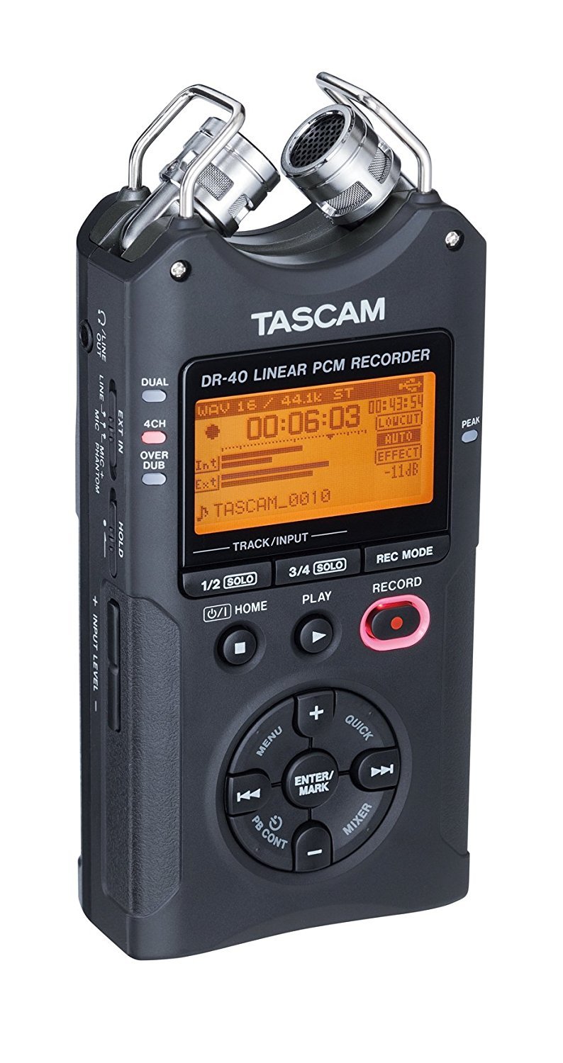 Amazon | TASCAM 24bit/96kHz対応リニアPCMレコーダー DR-40VERSION2