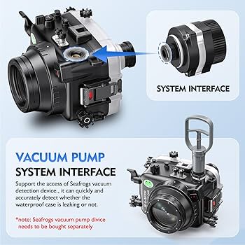 Amazon | Sea frogs 水中ハウジング Sony A6700カメラ用水中防水ケース