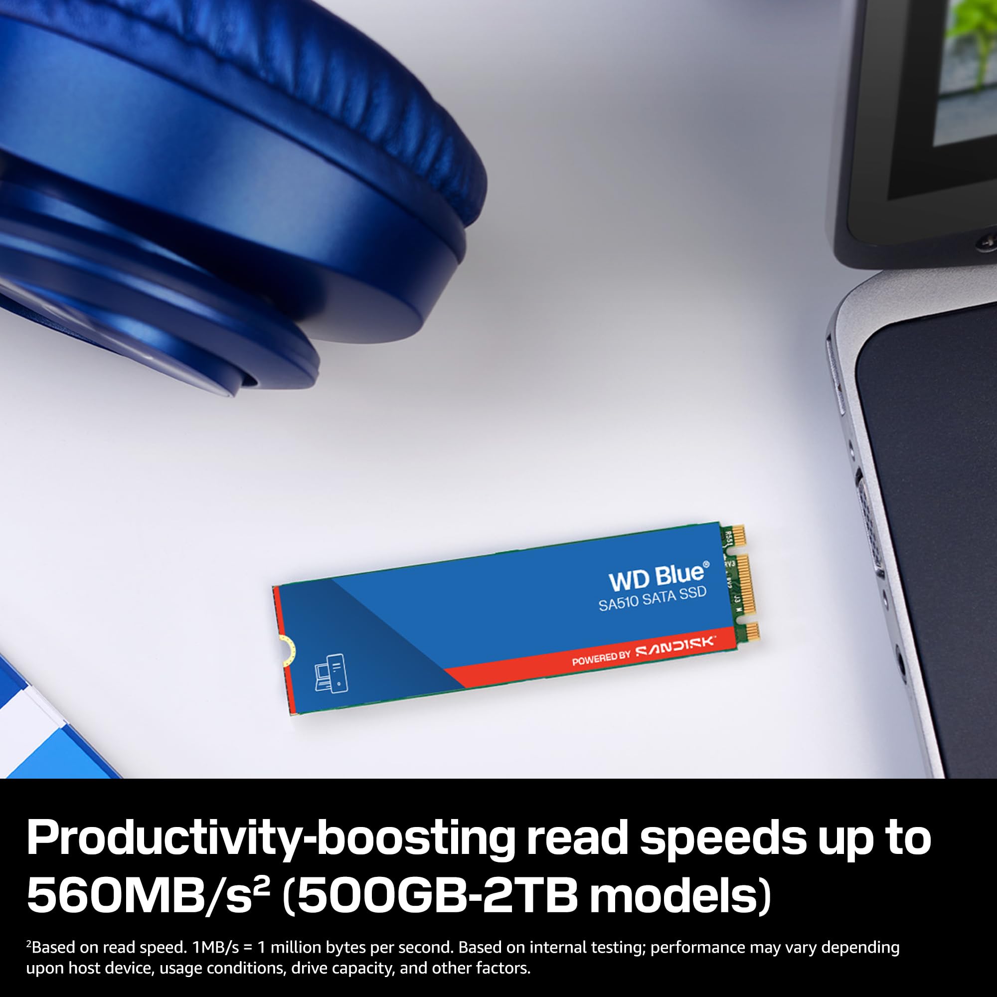 Amazon | Homos Western Digital 2TB WD Blue SA510 SATA Internal